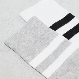 asos design Pack of 2 Striped Socks image 3