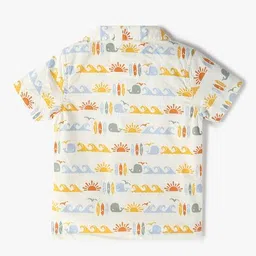 playday Boys Printed Shirt & Shorts Set image 3