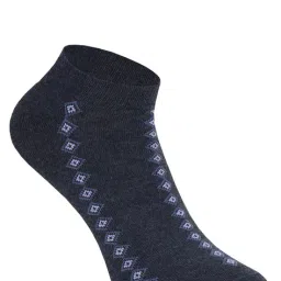 usoxo Pack Of 6 Men Striped Ankle Length Everyday Socks image 3