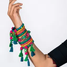 taasha craft Pack of 11 Women Slip-On Bangles image 3