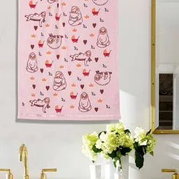 rangoli Pure Cotton Baby Bath Towel Set of 2 image 3