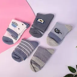 kolor fusion Boys Cotton Socks image 3