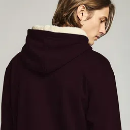 buda jeans co Men Typographic Print Regular Fit Hoodie image 3