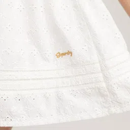 superdry Vintage Lace Mini Skirt image 4