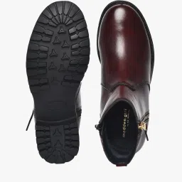 steve madden Slip-On Ankle Chunky Heeled Boots image 4