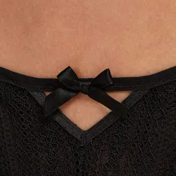 hunkemoller Mahina Thong with Bow Accent image 4