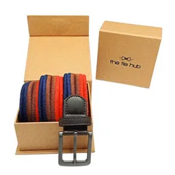 the tie hub Men Stretch Belt with Tang Buckle image 4