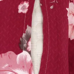 arrabi Set of 2 Floral Print Pillow Covers 27" x 17" image 4