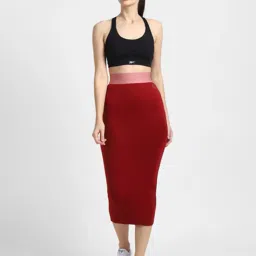 reebok classic Ribbed Pencil Skirt image 4