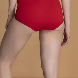 clovia High-Rise Boyshorts with Elasticated Waist image 4