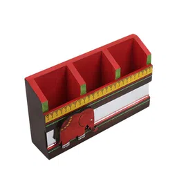vareesha Elephant Three Compartment Desk Organizer image 4