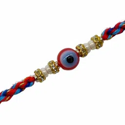digital dress room Evil Eye Thread Tie-Up Rakhi image 4