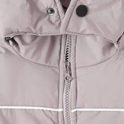 fort collins Colourblock Bomber Jacket with Detachable Hood image 4