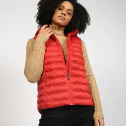 tommy hilfiger Women Quilted Tailored Fit Bomber Jacket image 4