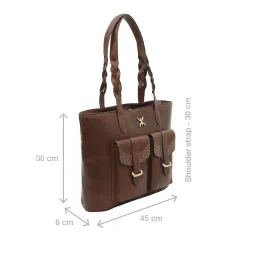 hidesign Leather Tote Bag with Double Handles image 4