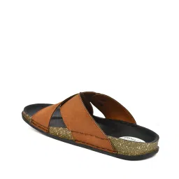 g l trend Men Cross-Strap Sandals with Metal Accent image 4
