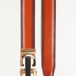 winsome deal Men Slim Belt with Auto Lock Buckle Closure image 4