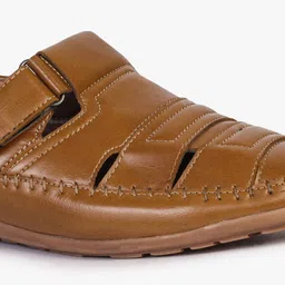 cristofano Men Fisherman Sandals with Velcro Fastening image 4