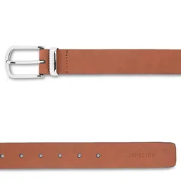 united colors of benetton Men Reversible Belt with Tang Buckle Closure image 4