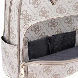 guess Logo Printed Berta Backpack image 4