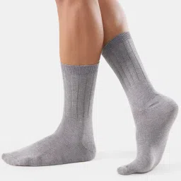 jockey 7105 Blended Modal Stretch Crew Length Thermal Socks with StayFresh Treatment image 4