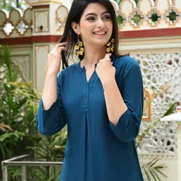 revangi Women 2-Piece Co-Ord Set with Bracelet Sleeves image 4