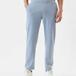 snitch Men Flat-Front Relaxed Fit Trousers image 4