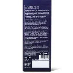 lavie sport Unisex Marine Long Lasting Eau De Parfum-25 ml image 4