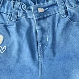 bella moda Girls Straight Jeans with Insert Pockets image 4