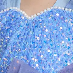 hopscotch Girls Embellished Fit and Flare Dress image 4