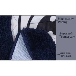 aazeem Labubu Oval Bath Rug image 4