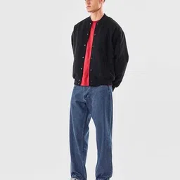 snitch Men Mid Rise Washed Jeans image 4