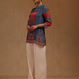 soch Muslin Ethnic Motifs Tunic image 4