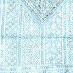mbz.in by meena bazaar Women Embroidered 3-Piece Unstitched Dress Material image 4