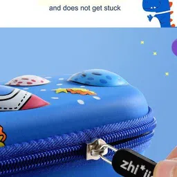 gopalvilla Layered Zip-Open Pencil Pouch Bag image 4