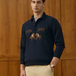 u.s. polo assn. Men Embroidered Regular Fit Sweatshirt image 4