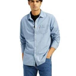 levi's Men Slim Fit Shirt with Patch Pocket image 4