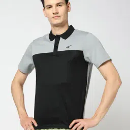 performax Men Active Lifestyle Colourblock Regular Fit Polo T-Shirt image 4