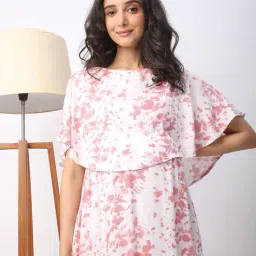 mystere paris Women Printed A-Line Maxi Dress image 4