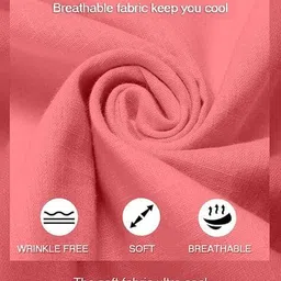 folgen Men Regular Fit Short Kurta with Mandarin Collar image 4