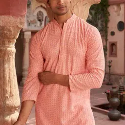 jompers Men Embroidered Sequence Kurta image 4