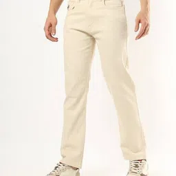 buda jeans co Men Lightly Washed Straight Fit Jeans image 4