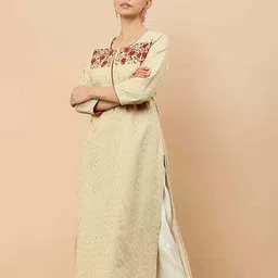 soch Floral Straight Kurta image 4
