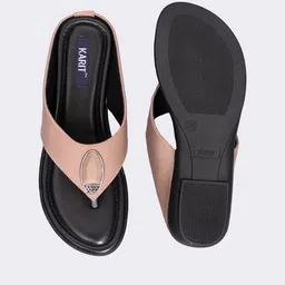 karit Women Flat Sandals With Synthetic Upper image 4