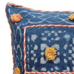 handicraft-palace Indigo Cotton Dari Cushion Covers image 4