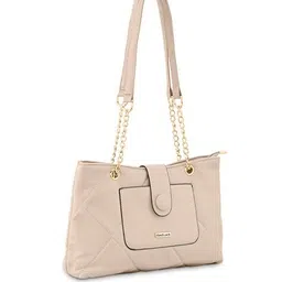 fastrack Women Logo Embossed Tote Bag with Double Handle image 4