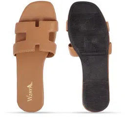 wzaya Women Open-Toe Slip-On Flat Sandals image 4