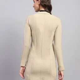 monte carlo Women Self-Design Cardigan with Button-Closure image 4