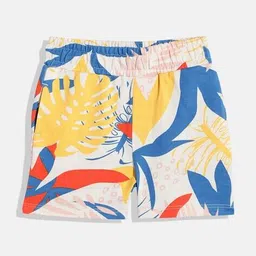 mothercare Boys Leaf Print T-Shirt & Shorts Set image 4