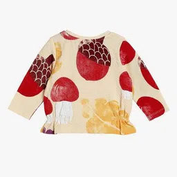 miniklub Girls Graphic Print Cotton Top & Pants Set image 4